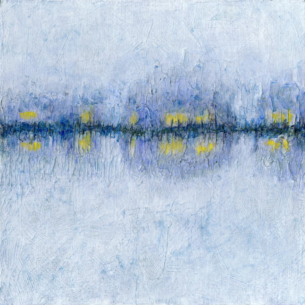 Across the Way I by Ren�e W. Stramel on GIANT ART - blue abstract