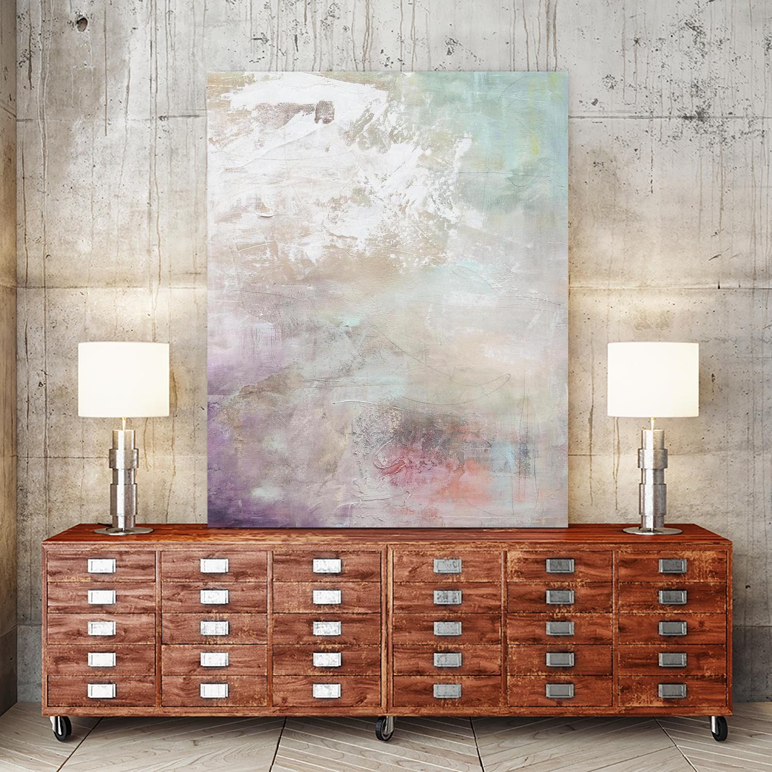 Pastel Terrain II by Julia Contacessi on GIANT ART - abstract