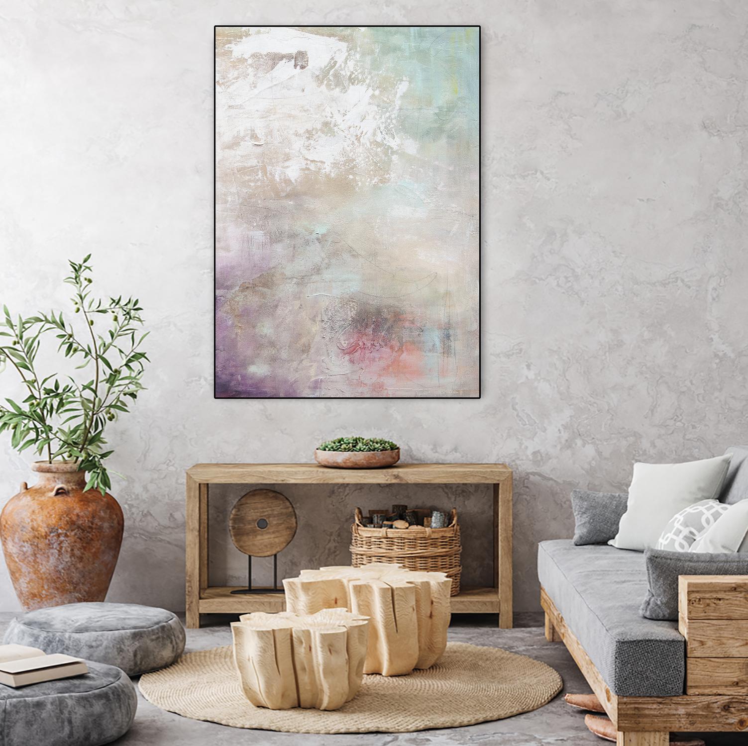 Pastel Terrain II by Julia Contacessi on GIANT ART - abstract
