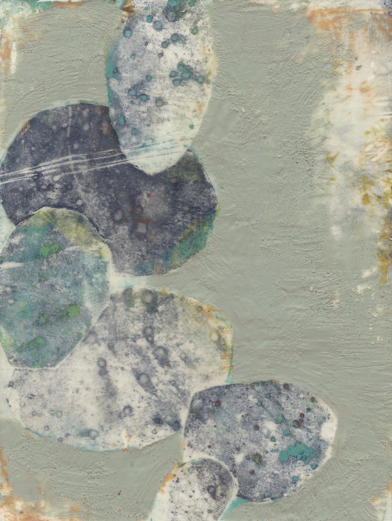 Rock Formations II by Jennifer Goldberger on GIANT ART - green abstract