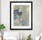 Rock Formations II by Jennifer Goldberger on GIANT ART - green abstract