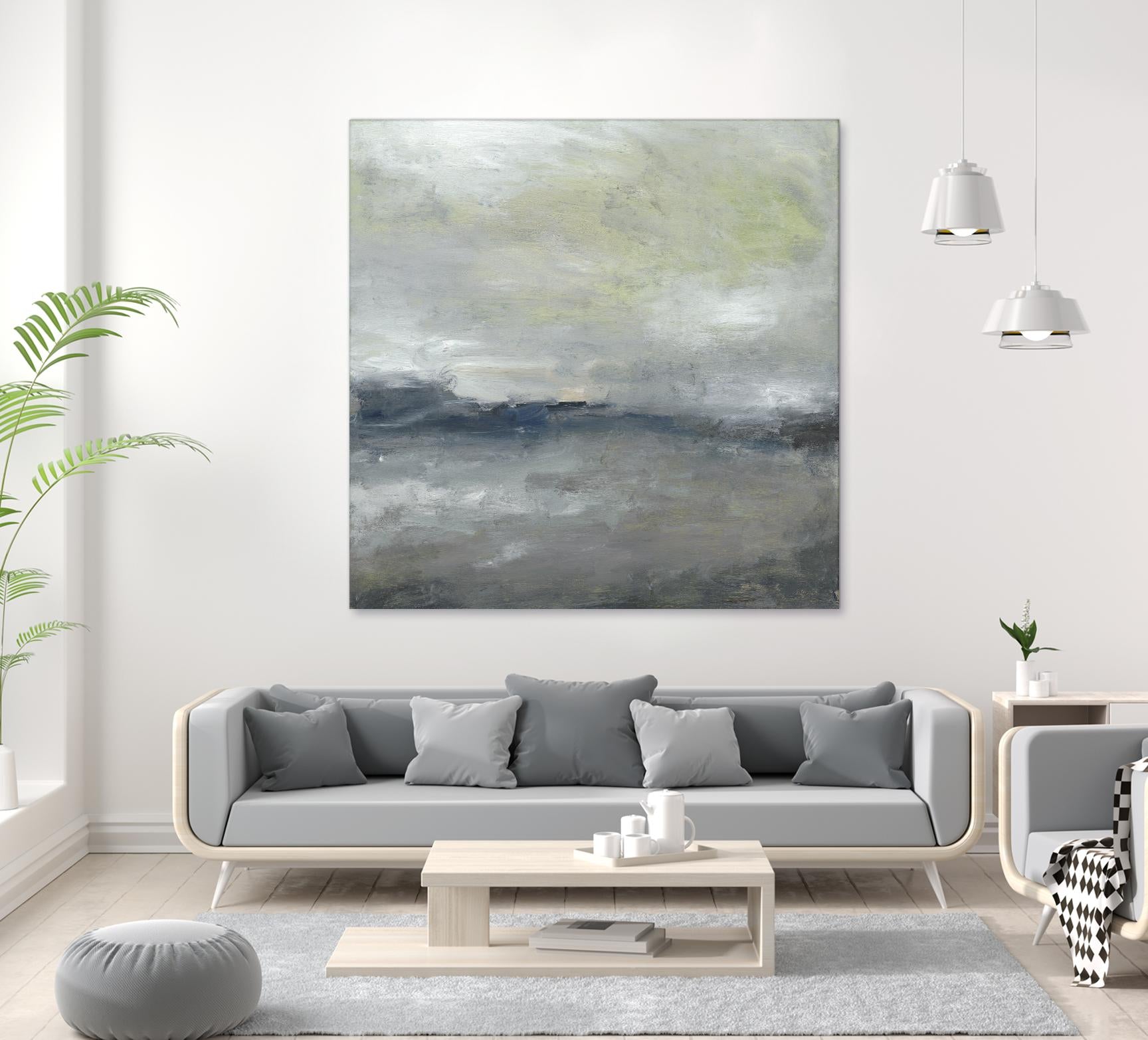 Along the Island III by Sharon Gordon on GIANT ART - sea scene