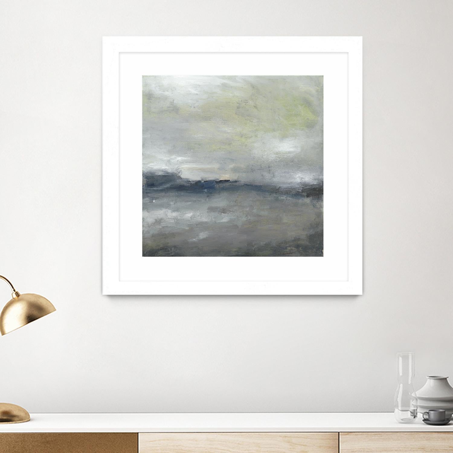 Along the Island III by Sharon Gordon on GIANT ART - sea scene