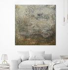 Quiet Marsh I by Sharon Gordon on GIANT ART - brown abstract