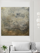 Quiet Marsh I by Sharon Gordon on GIANT ART - brown abstract