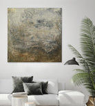 Quiet Marsh I by Sharon Gordon on GIANT ART - brown abstract