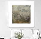 Quiet Marsh I by Sharon Gordon on GIANT ART - brown abstract