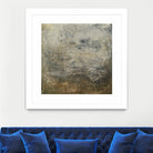 Quiet Marsh I by Sharon Gordon on GIANT ART - brown abstract