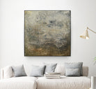 Quiet Marsh I by Sharon Gordon on GIANT ART - brown abstract