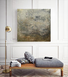 Quiet Marsh I by Sharon Gordon on GIANT ART - brown abstract