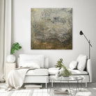 Quiet Marsh I by Sharon Gordon on GIANT ART - brown abstract