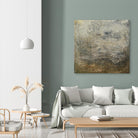 Quiet Marsh I by Sharon Gordon on GIANT ART - brown abstract