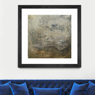 Quiet Marsh I by Sharon Gordon on GIANT ART - brown abstract