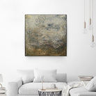 Quiet Marsh I by Sharon Gordon on GIANT ART - brown abstract