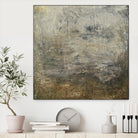 Quiet Marsh I by Sharon Gordon on GIANT ART - brown abstract
