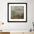 Quiet Marsh I by Sharon Gordon on GIANT ART - brown abstract