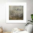 Quiet Marsh I by Sharon Gordon on GIANT ART - brown abstract