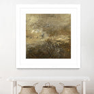 Quiet Marsh II by Sharon Gordon on GIANT ART - brown abstract