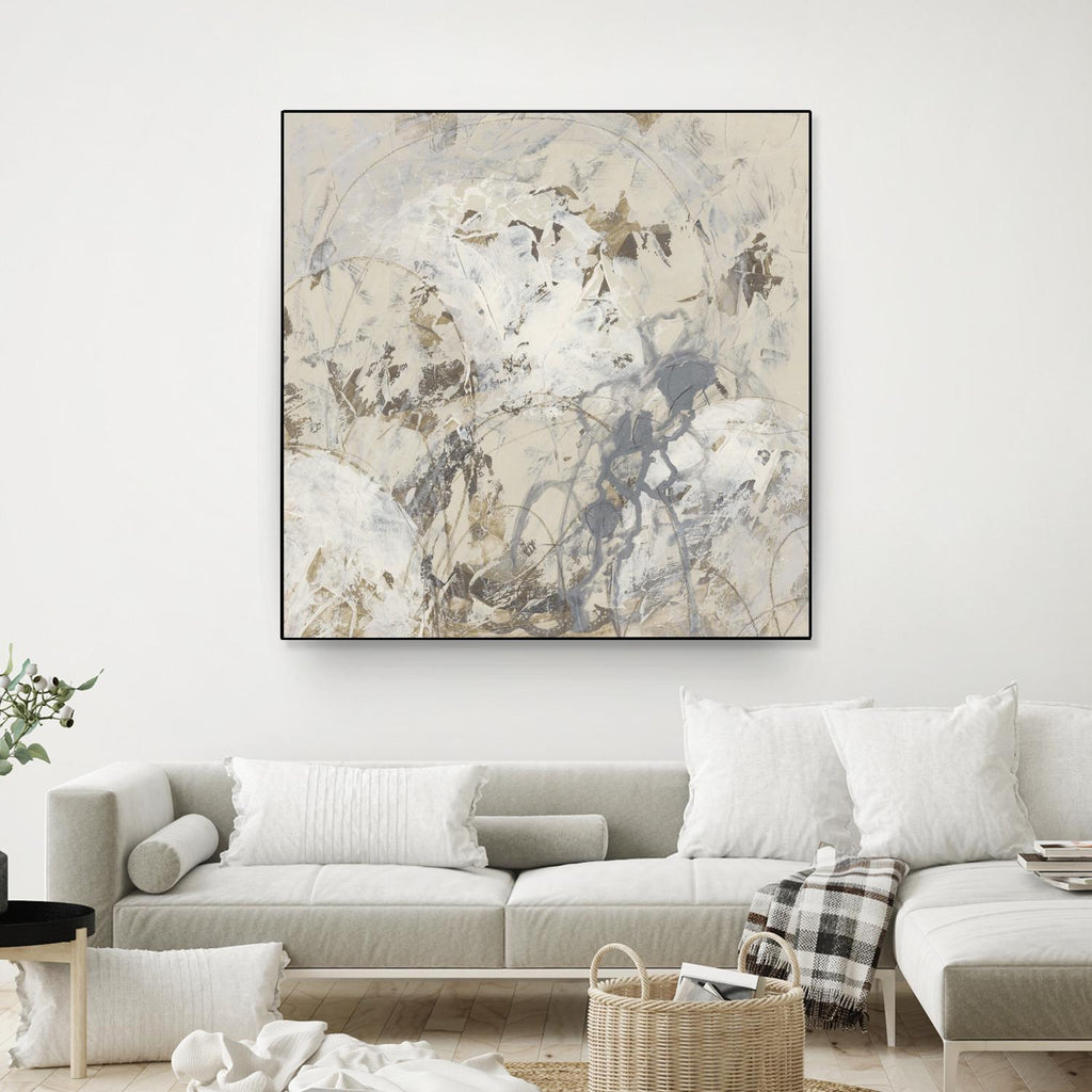 Impasto Gesture I by June Erica Vess on GIANT ART - brown abstract