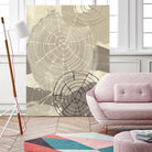 Spiral Gesture I by June Erica Vess on GIANT ART - brown abstract