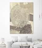 Spiral Gesture I by June Erica Vess on GIANT ART - brown abstract