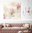 Cherry Blossom II by June Erica Vess on GIANT ART - pink abstract
