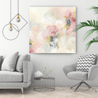 Cherry Blossom II by June Erica Vess on GIANT ART - pink abstract