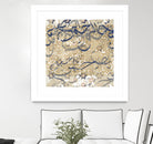 Arabic Abstract I by Jennifer Goldberger on GIANT ART - brown abstract