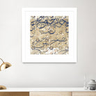 Arabic Abstract I by Jennifer Goldberger on GIANT ART - brown abstract