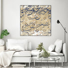 Arabic Abstract I by Jennifer Goldberger on GIANT ART - brown abstract