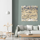 Arabic Abstract I by Jennifer Goldberger on GIANT ART - brown abstract