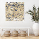 Arabic Abstract I by Jennifer Goldberger on GIANT ART - brown abstract