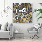 Arabic Abstract V by Jennifer Goldberger on GIANT ART - abstract
