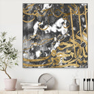 Arabic Abstract V by Jennifer Goldberger on GIANT ART - abstract