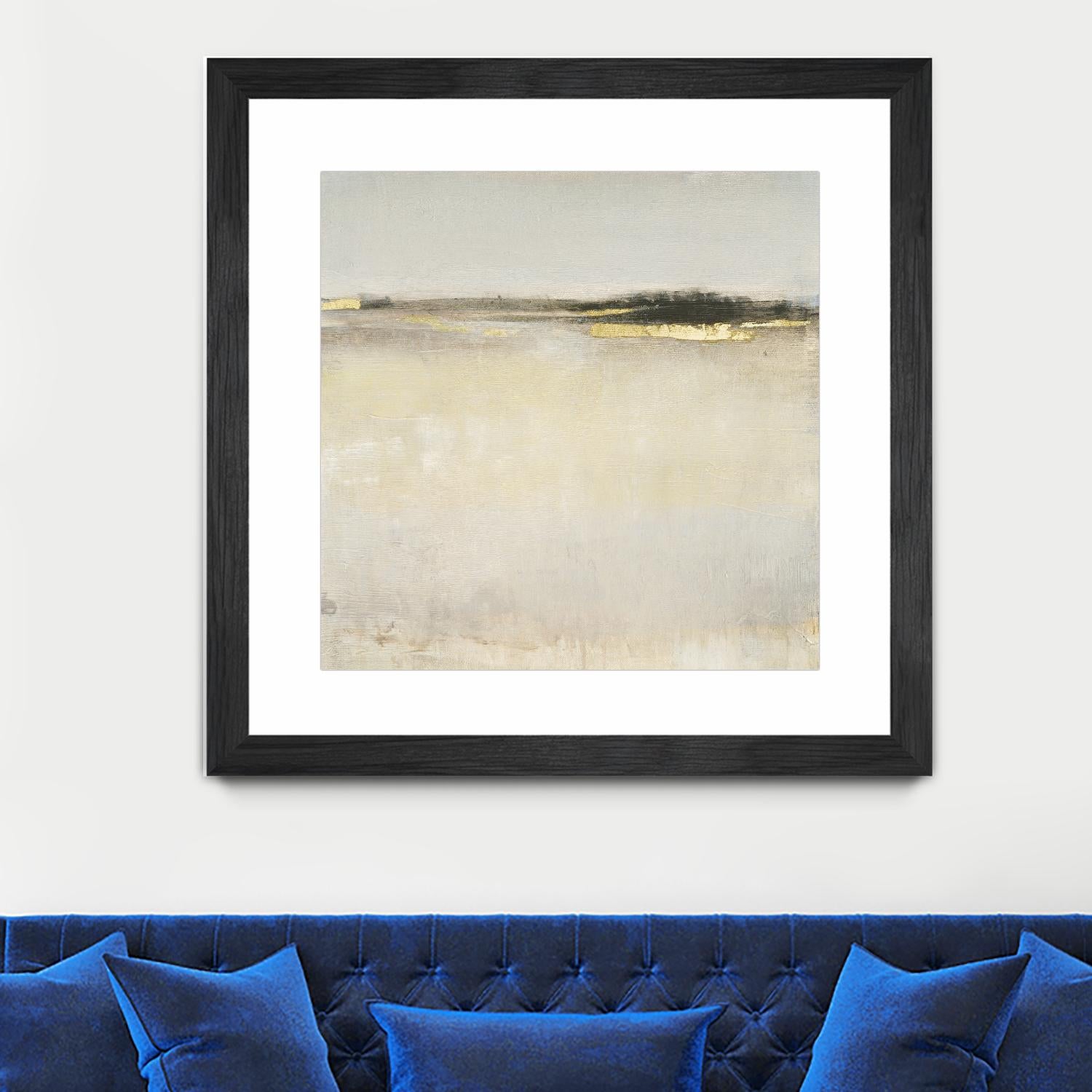 Embellished Subtle Scape I by Tim O'Tool on GIANT ART - gold abstract