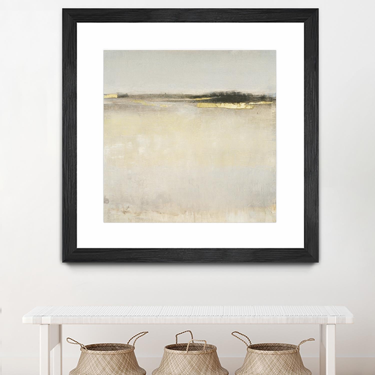 Embellished Subtle Scape I by Tim O'Tool on GIANT ART - gold abstract