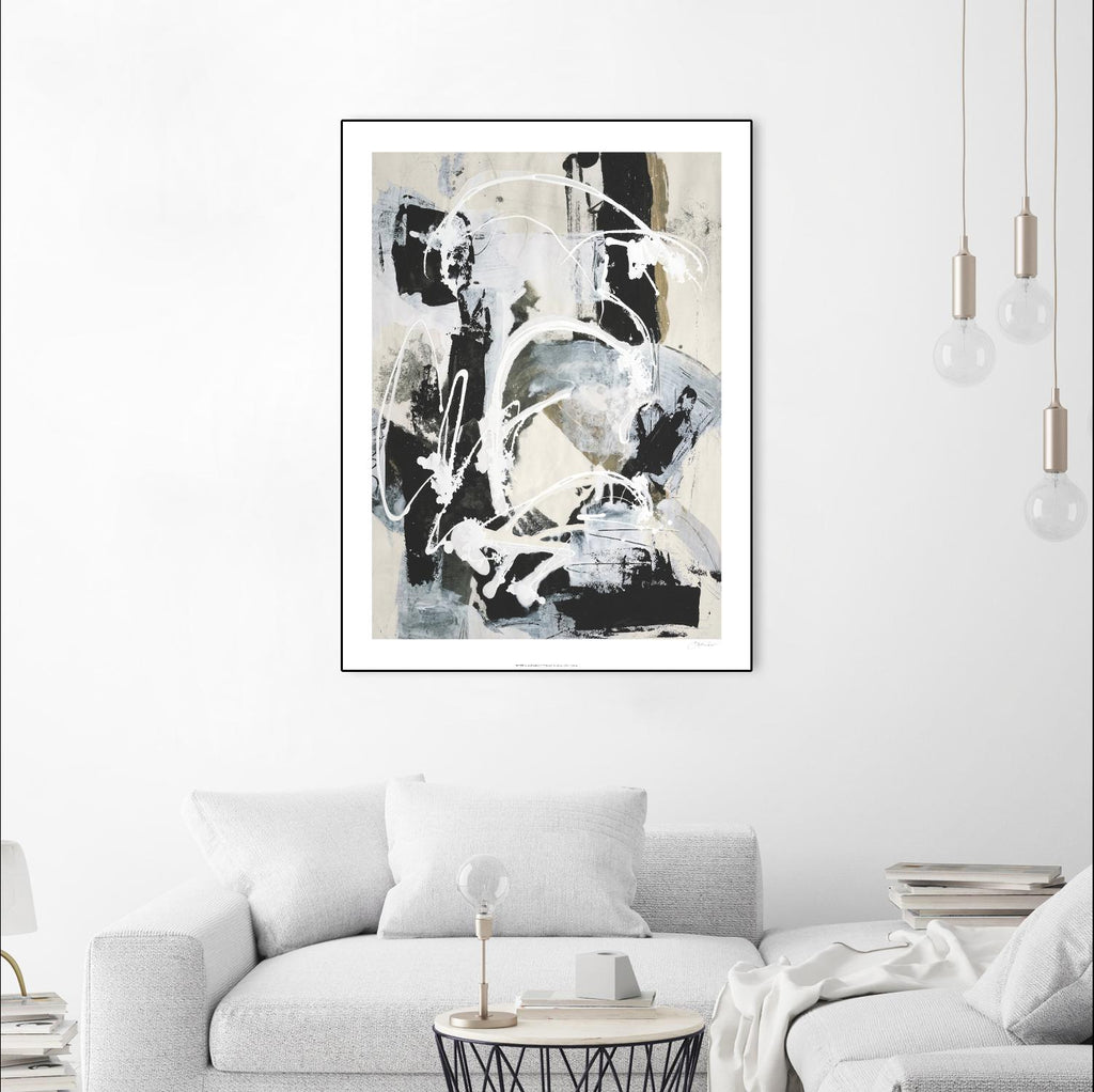 Nature's Winterland I by Joyce Combs on GIANT ART - white abstract abstract