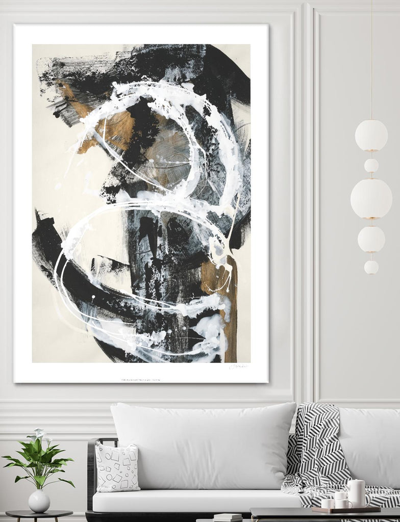 Nature's Winterland II by Joyce Combs on GIANT ART - white abstract abstract