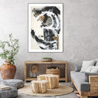 Nature's Winterland II by Joyce Combs on GIANT ART - white abstract abstract