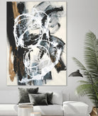 Nature's Winterland III by Joyce Combs on GIANT ART - white abstract abstract