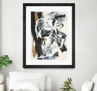 Nature's Winterland III by Joyce Combs on GIANT ART - white abstract abstract