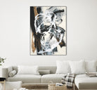 Nature's Winterland III by Joyce Combs on GIANT ART - white abstract abstract