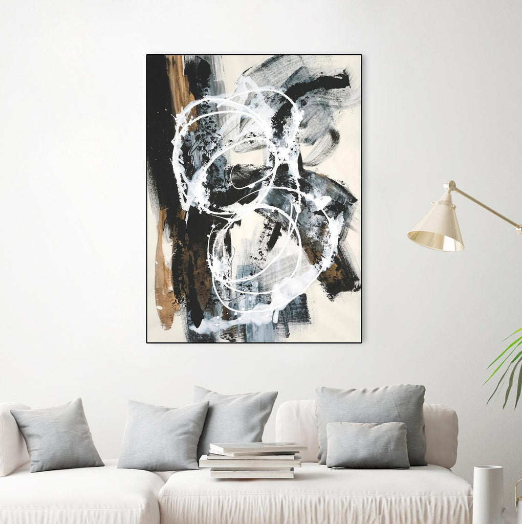 Nature's Winterland III by Joyce Combs on GIANT ART - white abstract abstract
