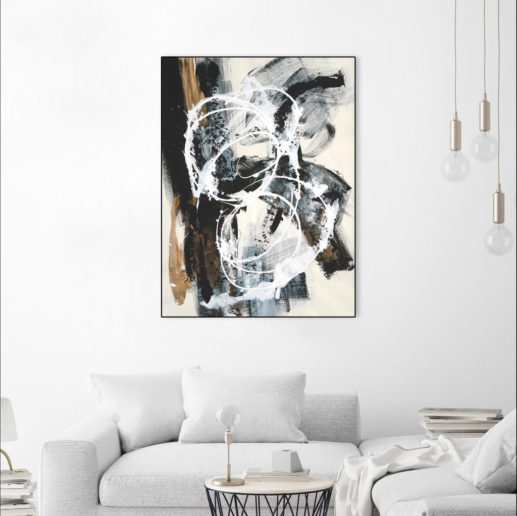 Nature's Winterland III by Joyce Combs on GIANT ART - white abstract abstract