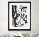 Nature's Winterland III by Joyce Combs on GIANT ART - white abstract abstract