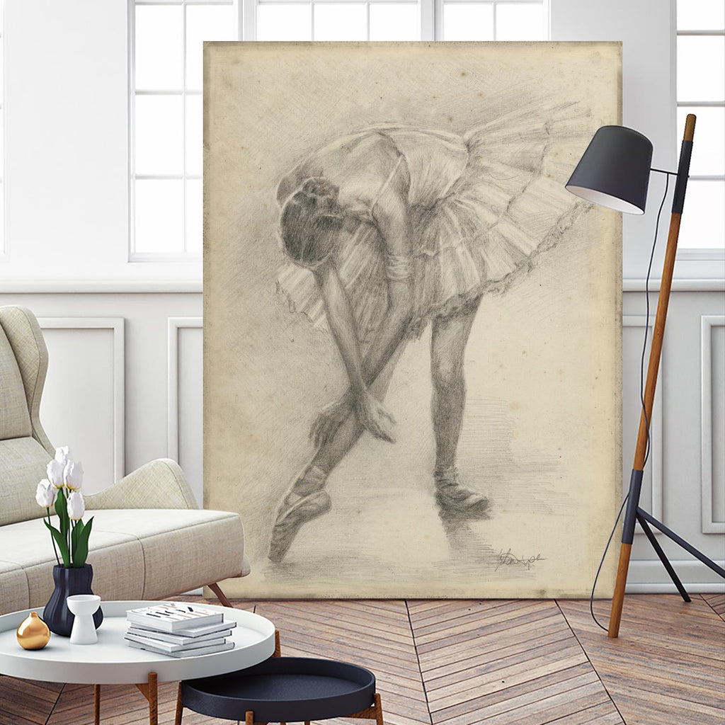 Antique Ballerina Study II by Ethan Harper on GIANT ART - fashion