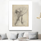 Antique Ballerina Study II by Ethan Harper on GIANT ART - fashion