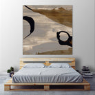 Gossamer II by Sisa Jasper on GIANT ART - brown abstract