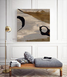 Gossamer II by Sisa Jasper on GIANT ART - brown abstract