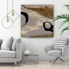 Gossamer II by Sisa Jasper on GIANT ART - brown abstract